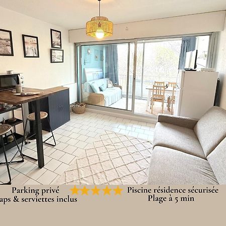 Appart Grande Motte Quartier Couchant - Parking - Balcon- Piscine - Plage 300M La Grande Motte Extérieur photo