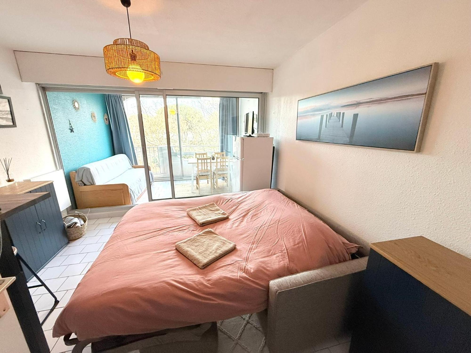 Appart Grande Motte Quartier Couchant - Parking - Balcon- Piscine - Plage 300M La Grande Motte Extérieur photo