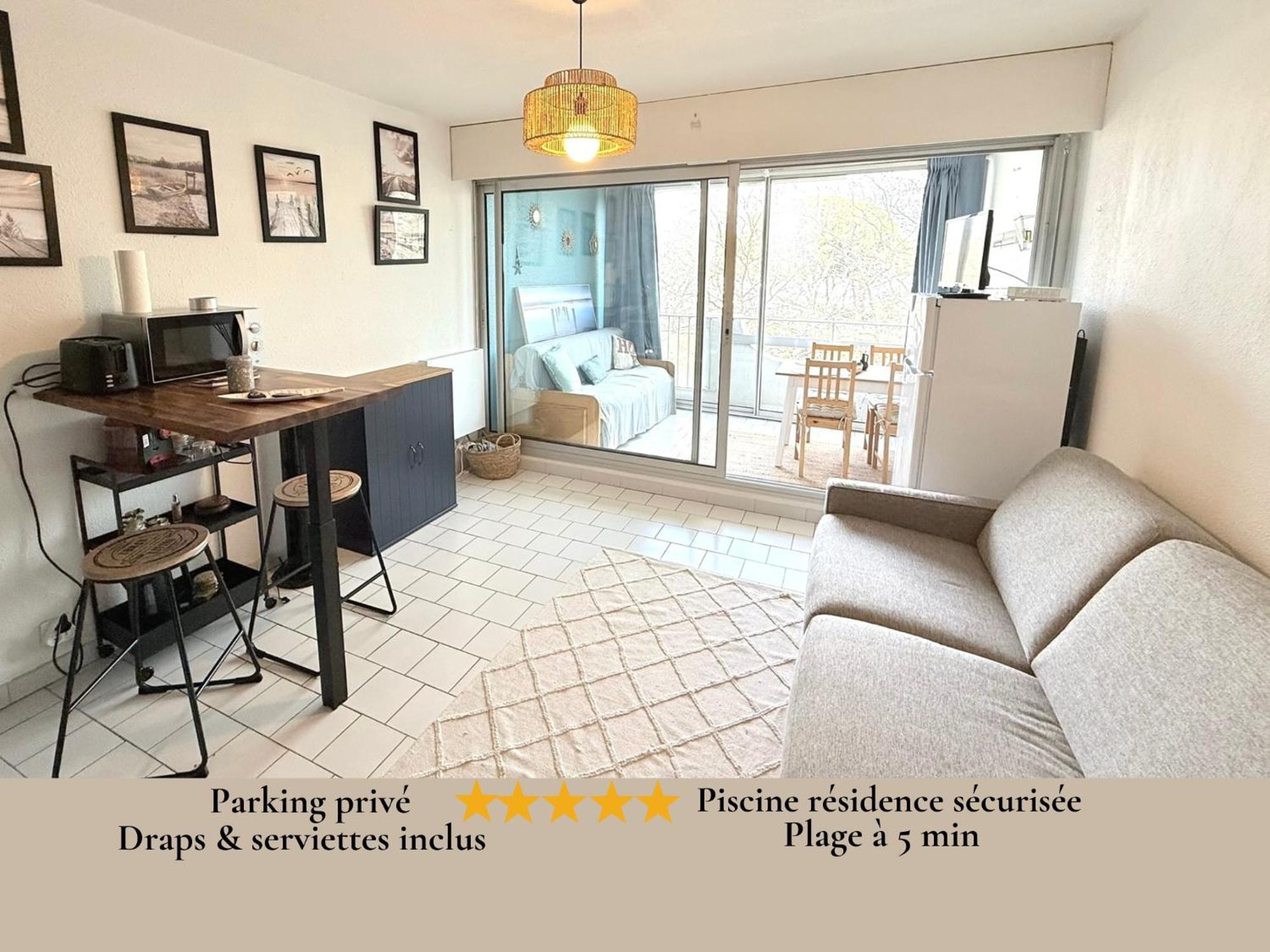 Appart Grande Motte Quartier Couchant - Parking - Balcon- Piscine - Plage 300M La Grande Motte Extérieur photo