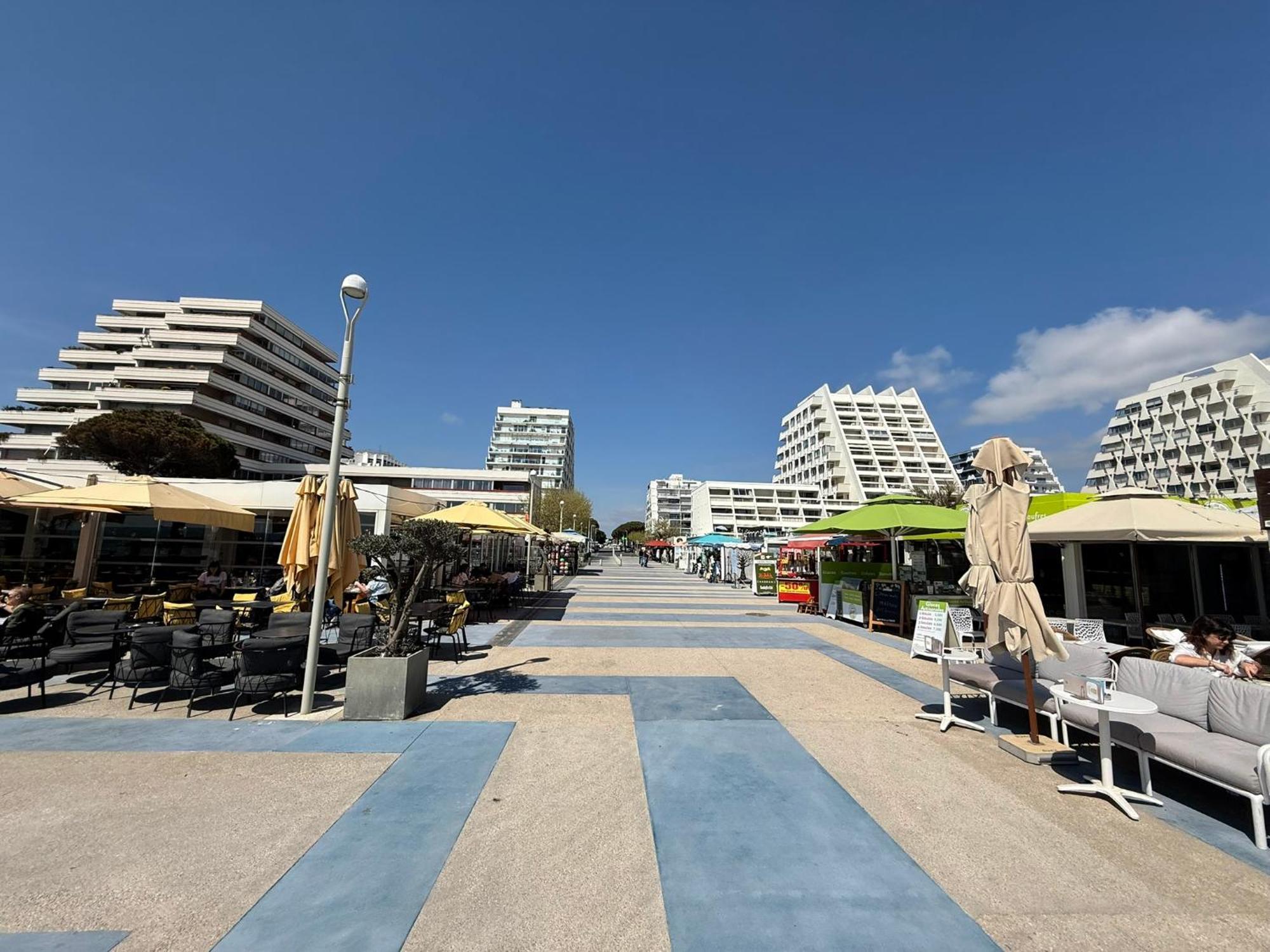 Appart Grande Motte Quartier Couchant - Parking - Balcon- Piscine - Plage 300M La Grande Motte Extérieur photo
